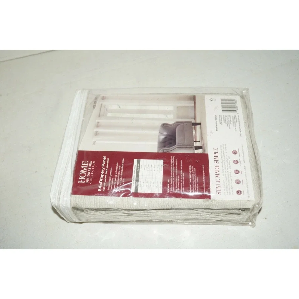 Home Decorators: Natural Cotton 42x84